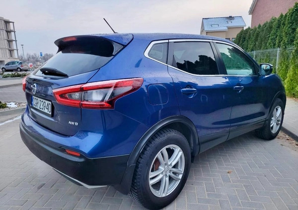 Nissan Qashqai cena 73900 przebieg: 123895, rok produkcji 2018 z Brok małe 191